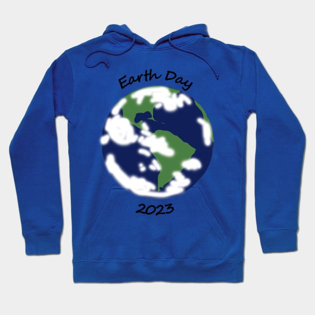 Planet Earth Day 2023 Hoodie by ellenhenryart